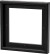 Svæveramme Til Lærred - 20X20 Cm - Mat Sort - Artino