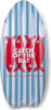 Swim Essentials - Bademadras 120 Cm Med Håndtag - Catch Of The Day