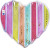 Swim Essentials - Bademadras 150 X 120 Cm Hjerteformet - Colour Rush