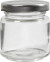 Sylteglas Med Skruelåg - 100 Ml - 6 5X5 7 Cm - 12 Stk
