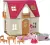 Sylvanian Families - Hus Med Møbler Og Kanin Figur - 15 Dele - 5567
