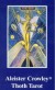 Tarotkort Aleister Crowley Tarot Standard Blå - English Book