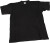Blank T-Shirt Til Maling - B 32 Cm - Str 3-4 År - Rund Hals - Sort