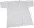 Blank T-Shirt Til Maling - B 42 Cm - Str 9-11 År - Rund Hals - Hvid