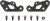 Tc-01 Carbon Front Stiffeners - 54962 - Tamiya