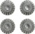 Td4 20T Metal Bevel Gears 4Pcs - 22059 - Tamiya