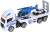 Teamsterz - Mighty Machines - Politi Helikopter Transporter Legetøj