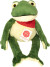 Teddy Hermann - Frø Bamse Med Bandana - 28 Cm
