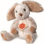 Teddy Hermann - Kanin Bamse - Grå - 25 Cm