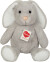 Teddy Hermann - Kanin Bamse - Abby - Grå - 32 Cm