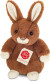 Teddy Hermann - Kaninen Luna 20 Cm - Mørkebrun