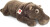 Teddy Hermann - Liggende Flodhest 38 Cm
