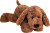 Teddy Hermann - Liggende Hund 40 Cm - Brun