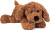 Teddy Hermann - Liggende Hund Brun 30 Cm