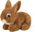 Teddy Hermann - Liggende Kanin Brun 17 Cm
