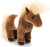Teddy Hermann - Shetlandspony Bamse - 25 Cm