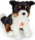Teddy Hermann - Border Collie Hund - Siddende - 30 Cm - Bamse