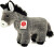 Teddy Hermann - Æsel Bamse - Grå - Stående - 27 Cm