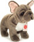 Teddy Hermann - Fransk Bulldog Grå - Stående - 30 Cm - Bamse