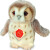 Teddy Hermann - Ugle Bamse - Beige - 20 Cm