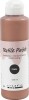 Tekstilmaling - Perlemor - Dækkende - Kobber - 250 Ml