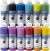 Tekstilmaling Solid - Dækkende - Assorterede Farver - 12X250 Ml