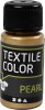 Tekstilmaling - Textile Color Pearl - Perlemor - Guld 50 Ml