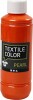 Tekstilmaling - Textile Color Pearl - Perlemor - Orange 250 Ml