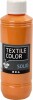 Tekstilmaling - Dækkende - Orange 250 Ml