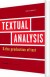 Textual Analysis And The Production Of Text - English Book