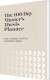 The 100 Day Masters Thesis Planner - English Book