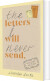 The Letters I Will Never Send - English Book