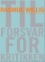 Til Forsvar For Kritikken - Bog