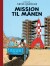 Tintin Mission Til Månen - Retroudgave - Tegneserie