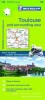 Michelin Kort - Toulouse Surrounding Areas - English Book