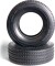 Tamiya - Truck Tires - Lastbil Dæk - Hard - 30 Mm - 2 Stk - 56528