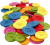 Træknapper - Ø 25-40 Mm - 2-4 Huller - Assorterede Farver - 144 Stk
