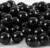 Træperler - Ø 10 Mm - Hulstr 3 Mm - Sort - 20 G