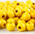Træperler - Ø 12 Mm - Hulstr 3 Mm - Gul - 22 G