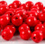 Træperler - Ø 12 Mm - Hulstr 3 Mm - Rød - 22 G