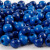 Træperler - Ø 8 Mm - Hulstr 2 Mm - Blå - 15 G - 80 Stk