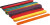 Træpinde - L 11 4 Cm - B 10 Mm - Assorterede Farver - 30 Stk