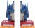Transformers - Optimus Prime Bogstøtter - 20 Cm - 2 Stk