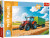 Trefl - Puslespil - Traktor Med Trailer 100 Brikker