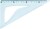 Trekant 30 60 Grader 18 Cm - Centrum