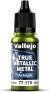 Vallejo 77175 - True Metallic Metal Airbrush - Amber Green 18 Ml