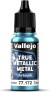 Vallejo 77172 - True Metallic Metal Airbrush - Hydra Turquoise 18 Ml