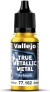 Vallejo 77162 - True Metallic Metal Airbrush - Radiant Yellow 18 Ml