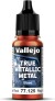 Vallejo 77125 - True Metallic Metal Base - Forged Red 18 Ml