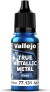 Vallejo 77131 - True Metallic Metal Base - Sapphire Blue 18 Ml